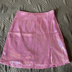 Size 2 sequin mini skirt